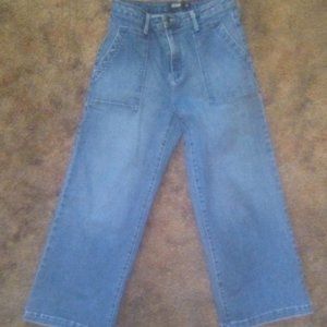 Wide leg jeans
